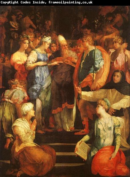 Rosso Fiorentino Marriage of The Virgin